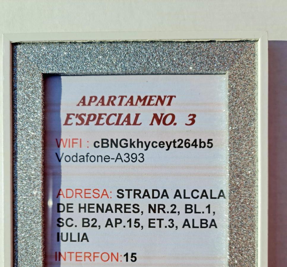 Apartament E'Special No3 Alba Iulia Luaran gambar